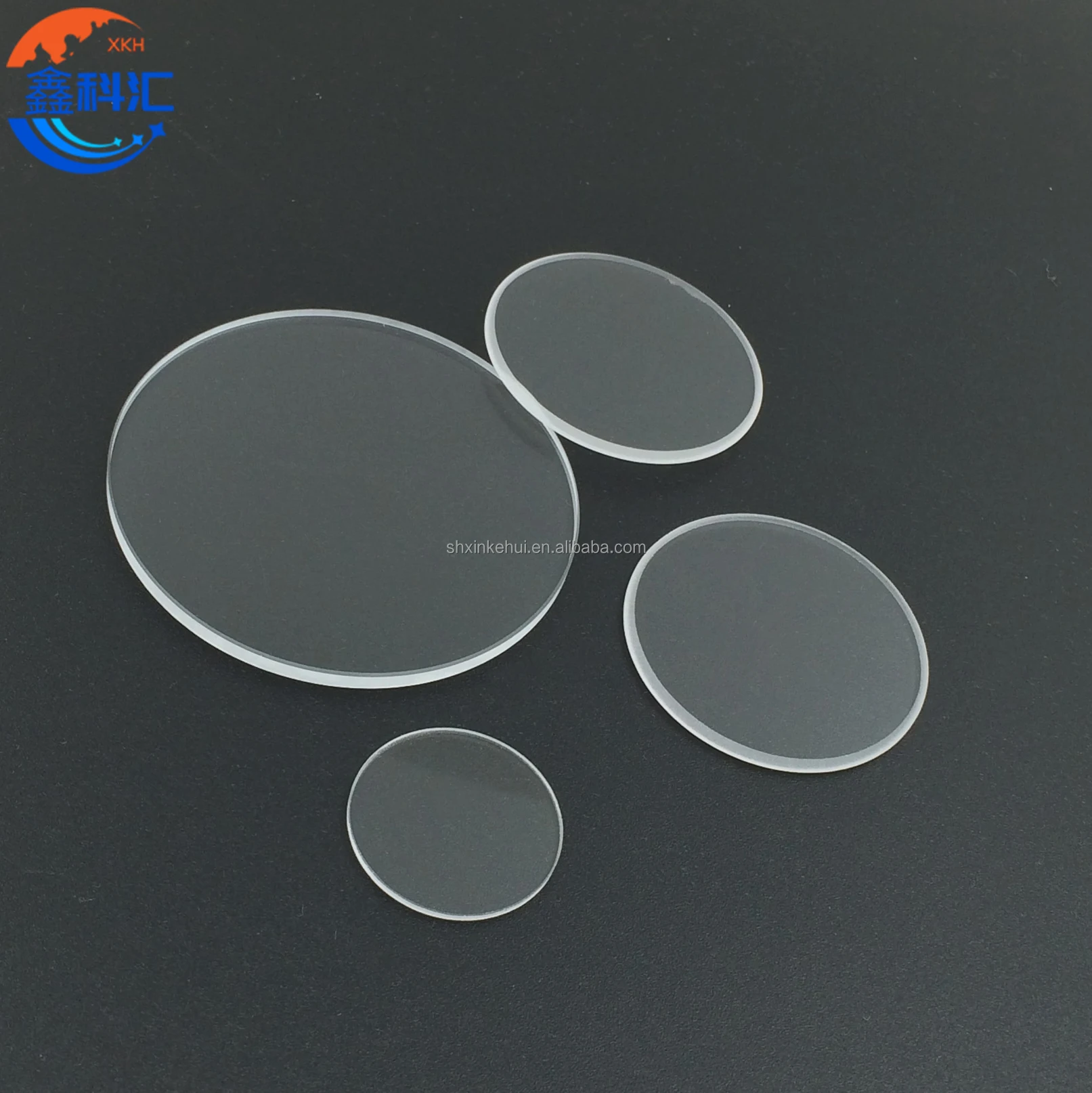 Customized 20x10cm 5mm thickness Polycrystalline CaF2 for Optical field