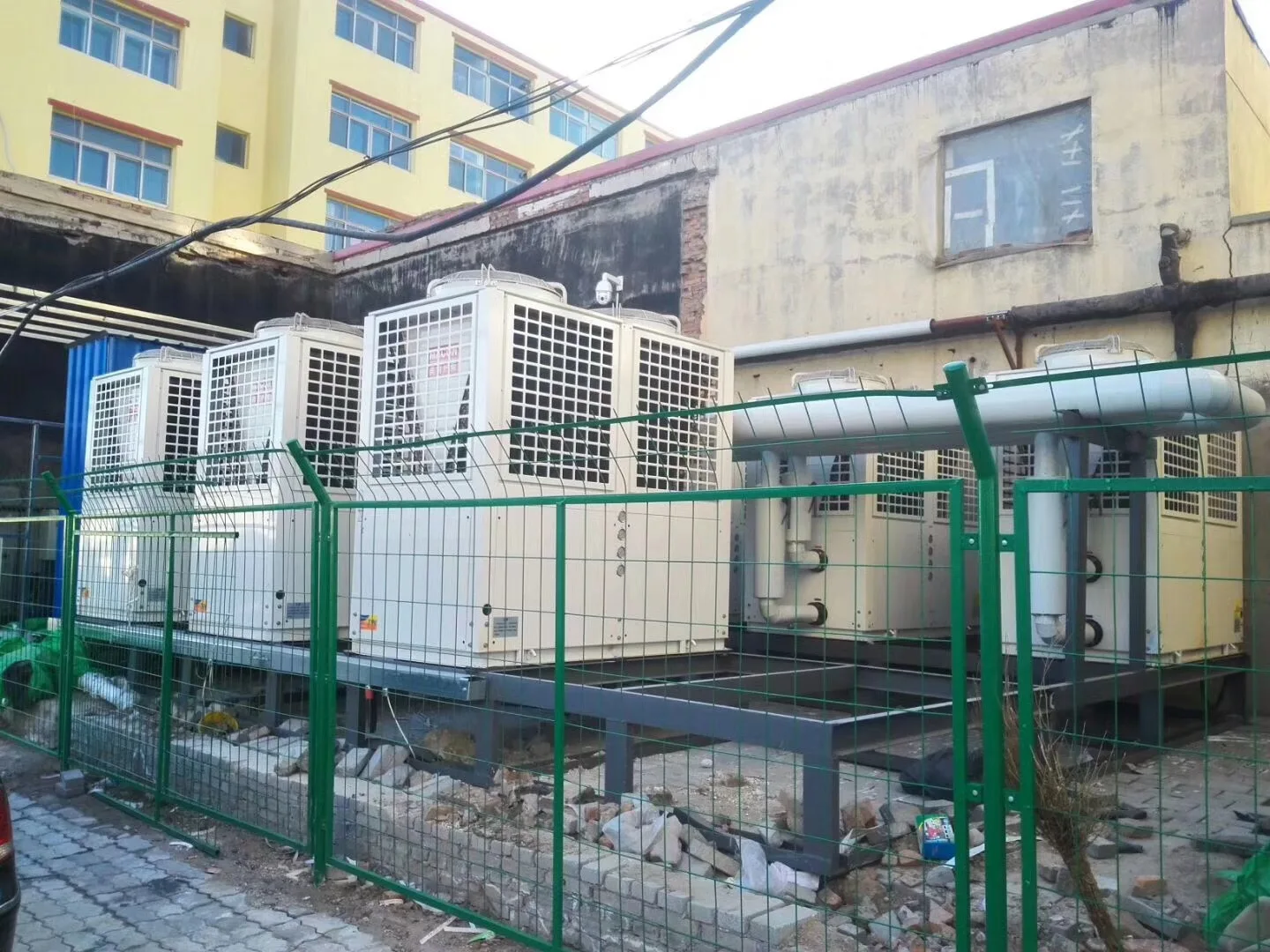 85 degree hot water heat pump two stage high temperature air source heat pump