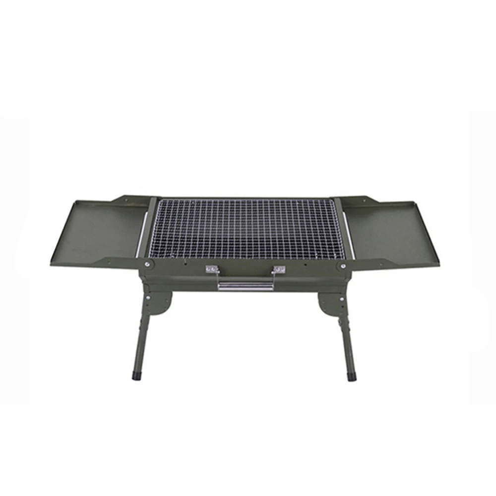 Portable Half,Barrel Steel Drum BBQ Grills Charcoal Briquette Trolley Grills/