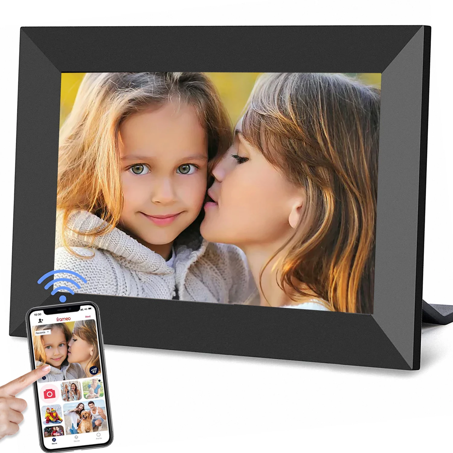 Hot Selling Frameo APP 8 Inch Frame Touch Screen Share Photos Videos Wifi Digital Photo Frames