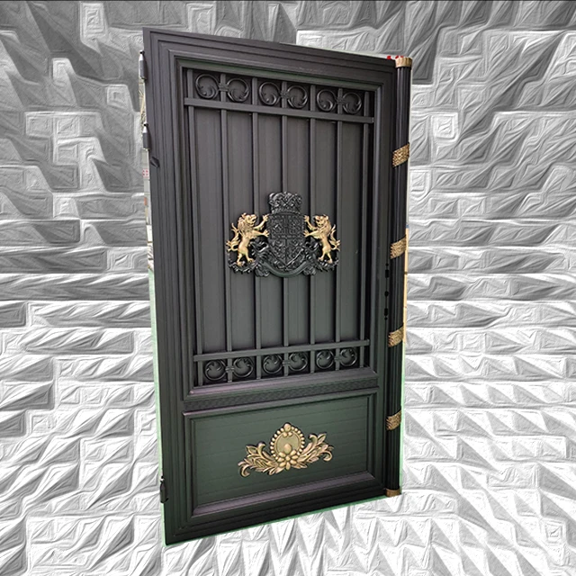 Latest Outdoor Main Gate Designs Modern Private Metal Aluminum Automatic Swing Gate For House