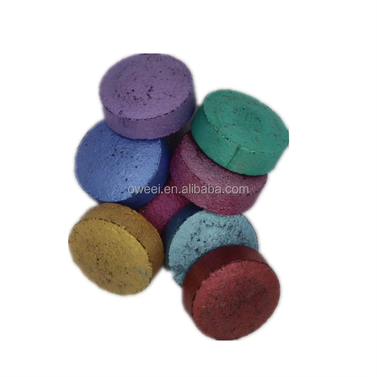 33mm Factory Price AL AMIR Colorful Quick Light Incense Shisha Charcoal charcoal burner and  coconut shisha