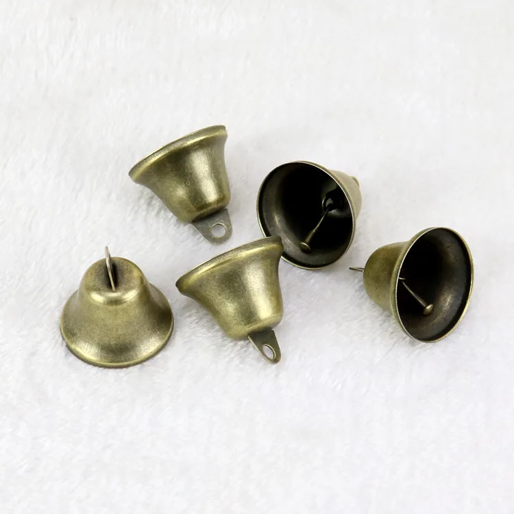Factory Whole Sale Metal Christmas Tree Ornament Christmas Ornaments Bell Small Metal Craft Bells