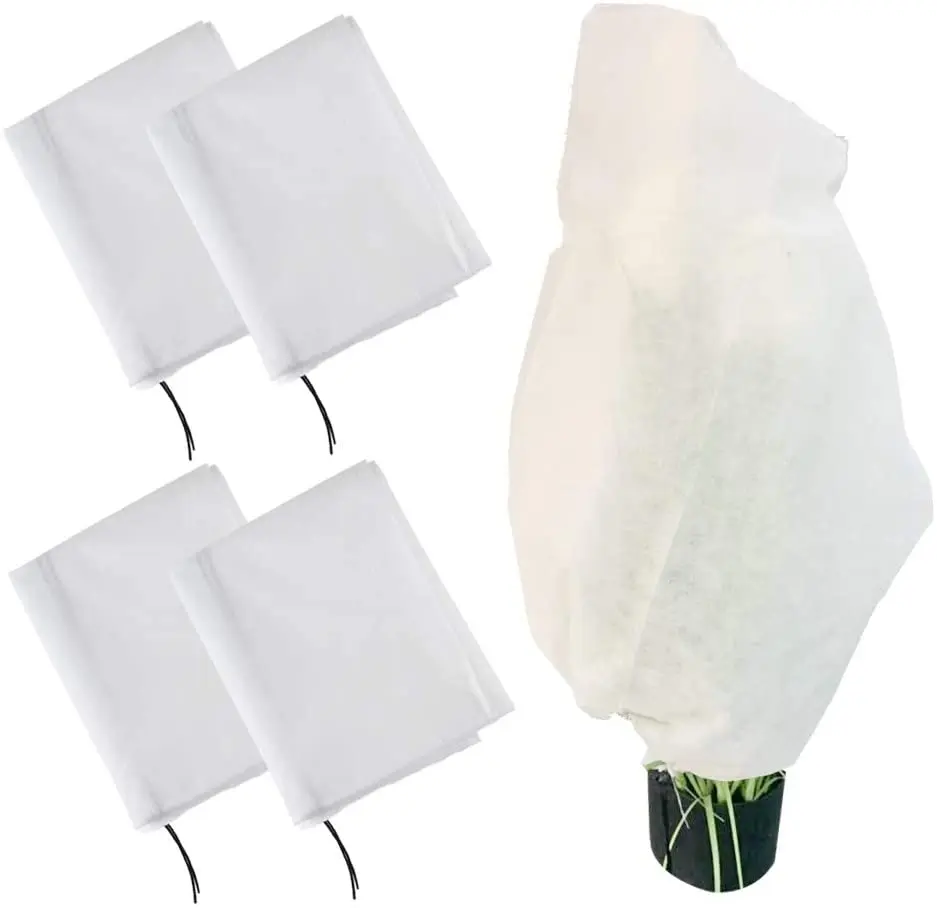 Wholesale Agriculture Garden Durable Anti Insect Bird Cloth Blanket Plant Warming Jacket Freeze Protection Plant Frost Cover Bag