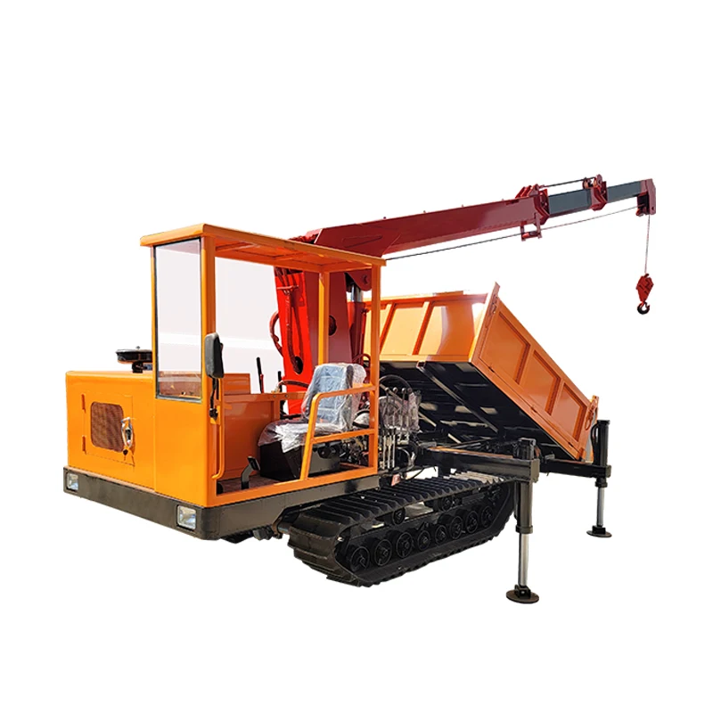 Powerful Machines Equipment Forest Log Grabber Trailer Crawler Wood Grabber on Sale