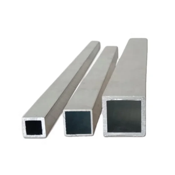 High strength Aviation Aluminum Tube Fast delivery 7075 aluminum square tube