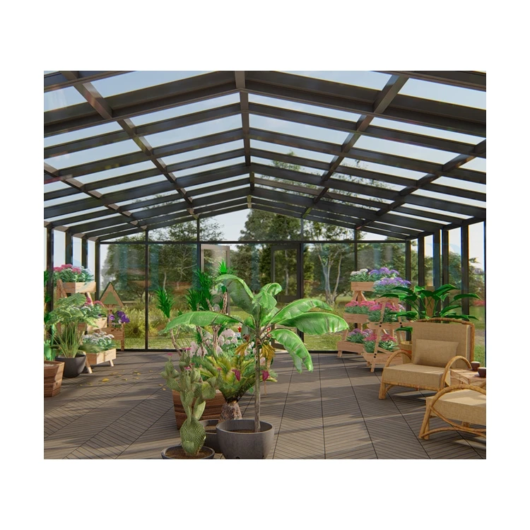 
Customization Luxury Patio Enclosures Outdoor Greenhouse 