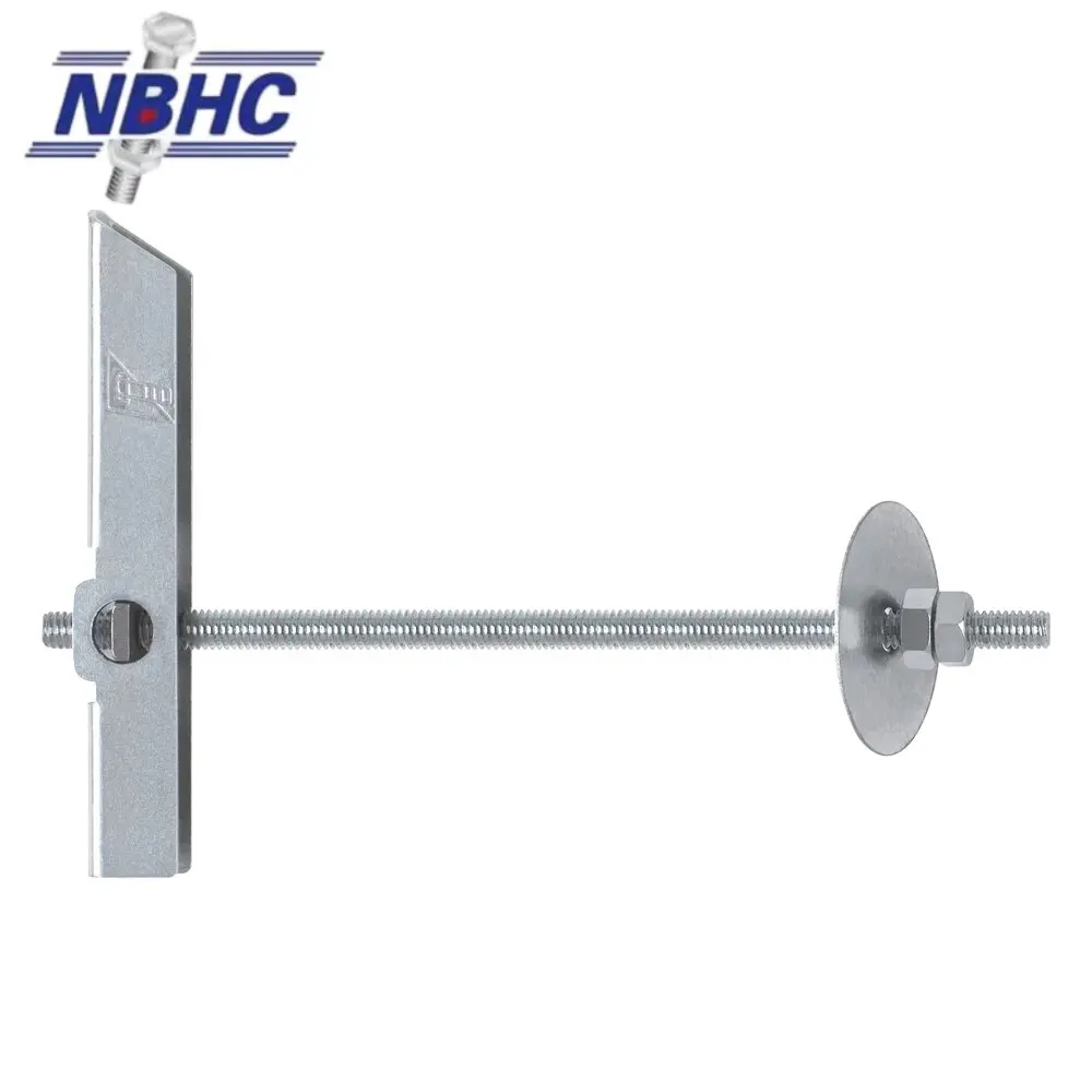 NBHC018AN Hot Sales manufacture and supplier steel zinc plated galvanized Gravity Hollow Wall spring toggle anchor