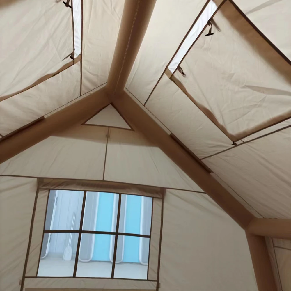 Chinese Factory Wholesale Hot Selling IHOMEINF Tent Equipment Custom Camping Mountaineering Outdoor Waterproof Inflatable Tent