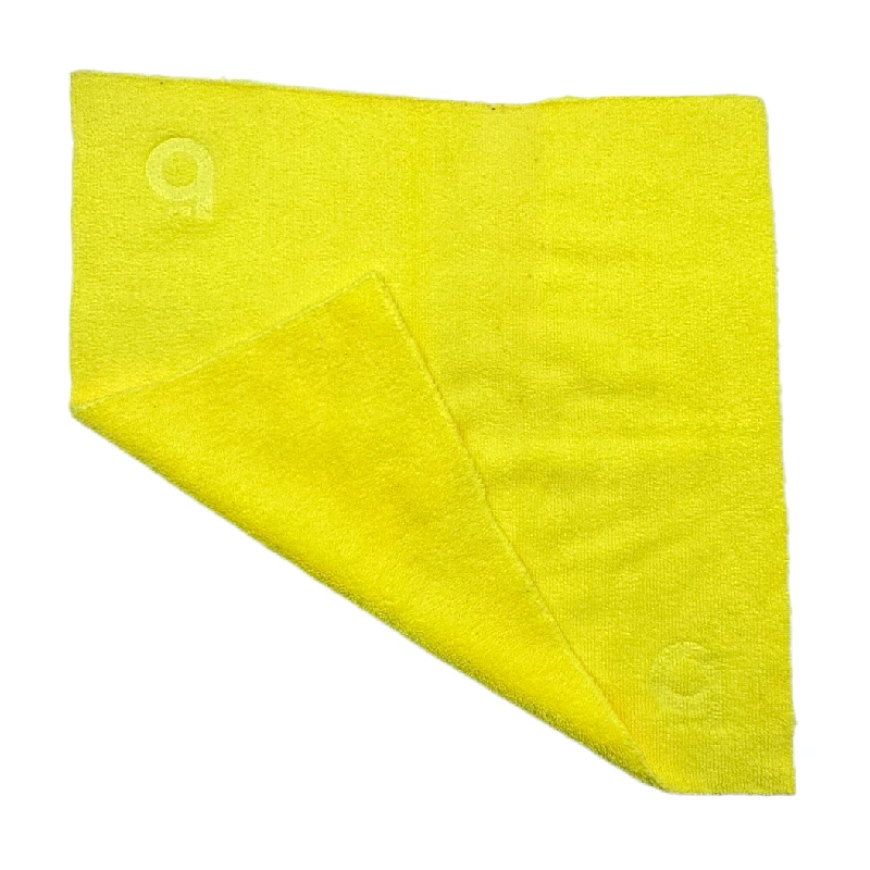 Custom logo quick drying super absorbent car cleaning cloth microfiber high and low piles towel