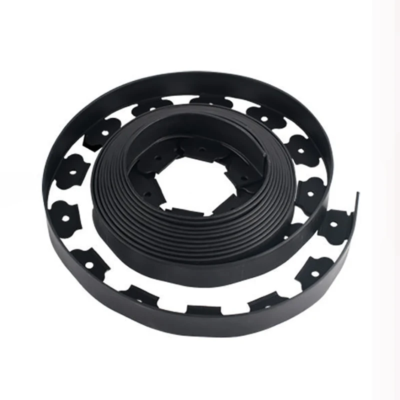 10m Plastic Lawn Garten Jardin Garden Grass Edge Edging Border Garden Fence Pvc Strip Privacy Screen Fence Plastic Pvc Coated