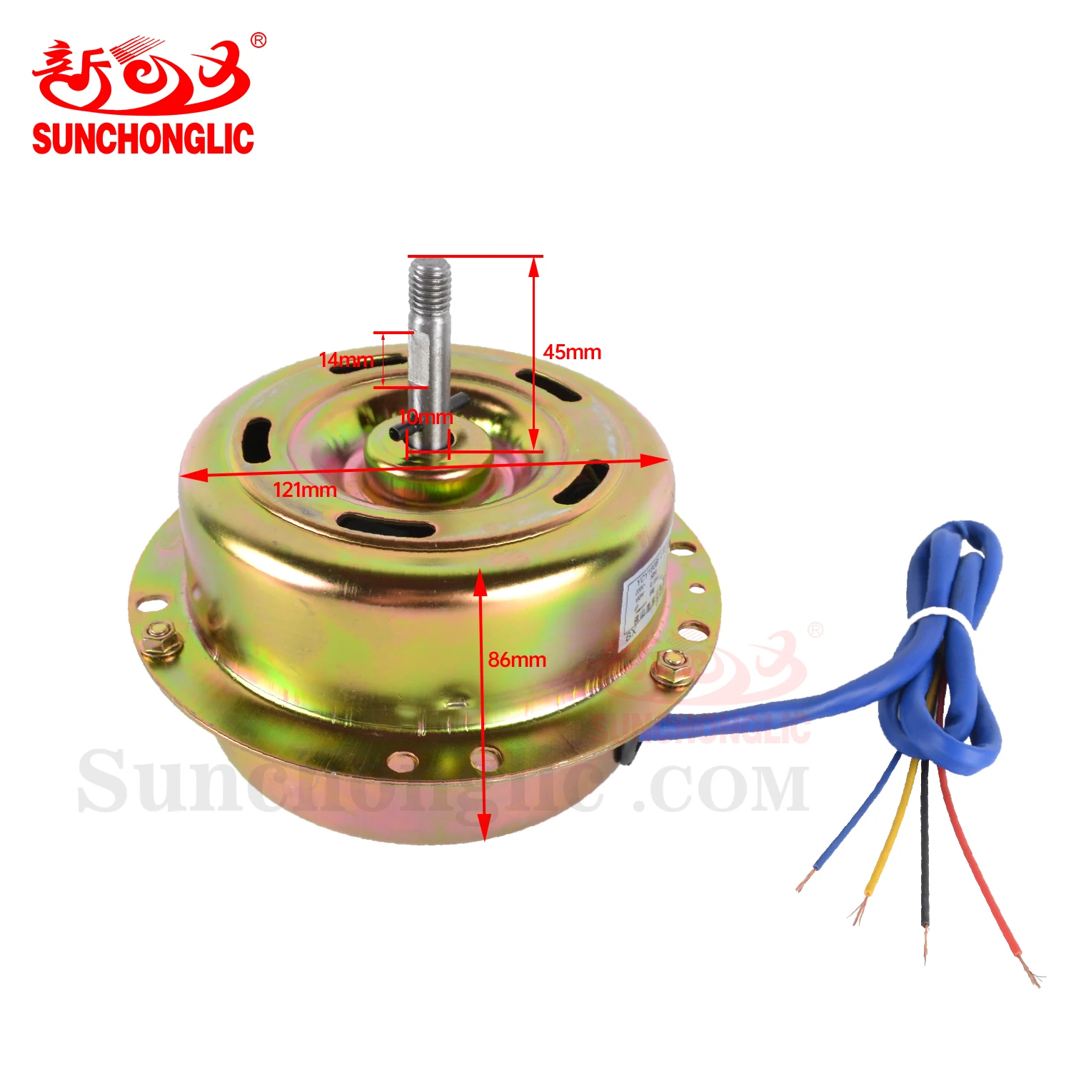 Sunchonglic 16 inches 180w range hood appliance parts kitchen range hood motor