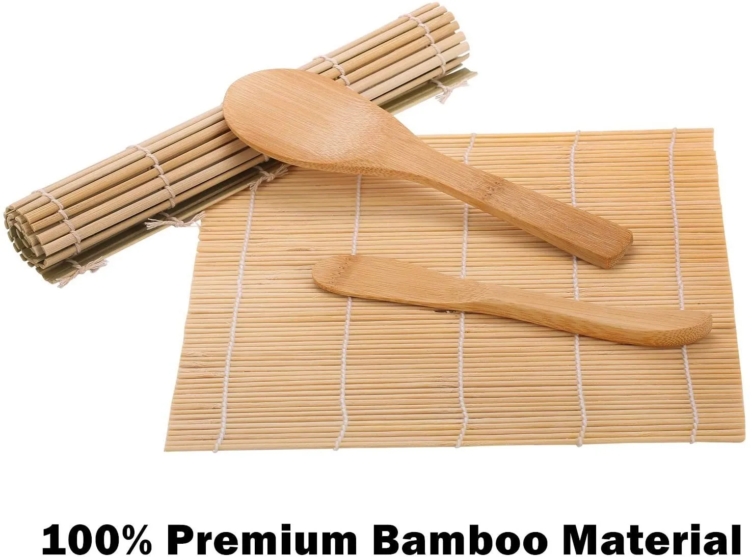 Hot Sale Eco-friendly Bamboo 14 Pcs Diy Sushi Tools Making Kit