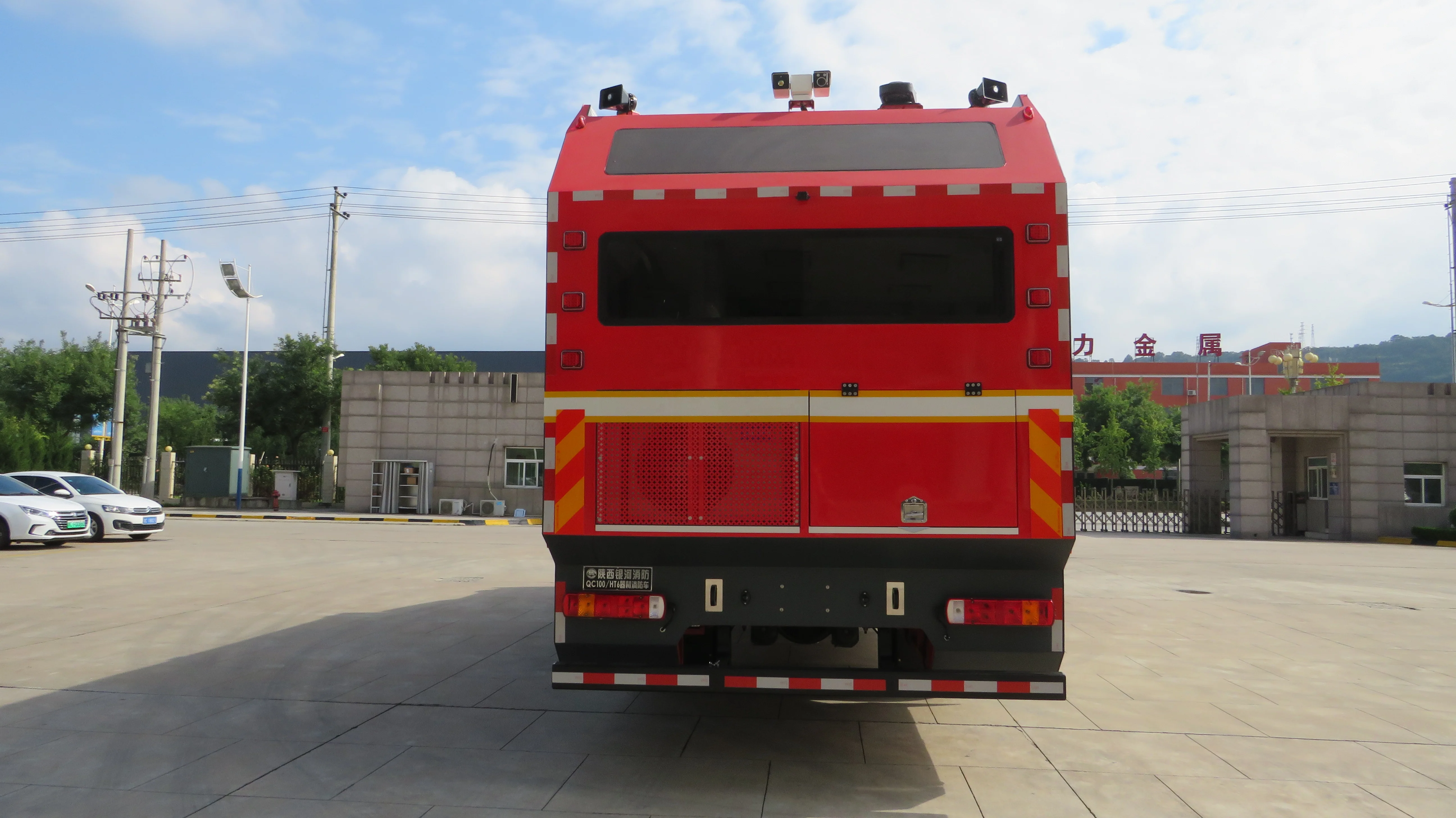 New HOWO 4X2 Chassis BX5160TXFQC100/HT6 equipment Fire truck (drone fire truck)