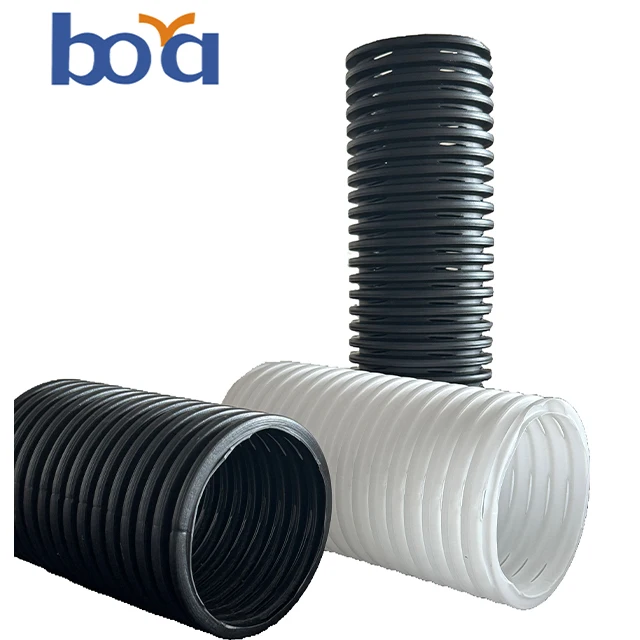 HDPE 2 inch corrugated plastic pipe for agricultural drainage