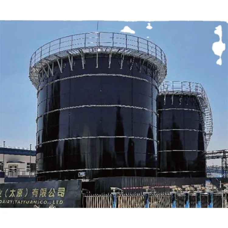 glass fused to steel tank for biogas plant project