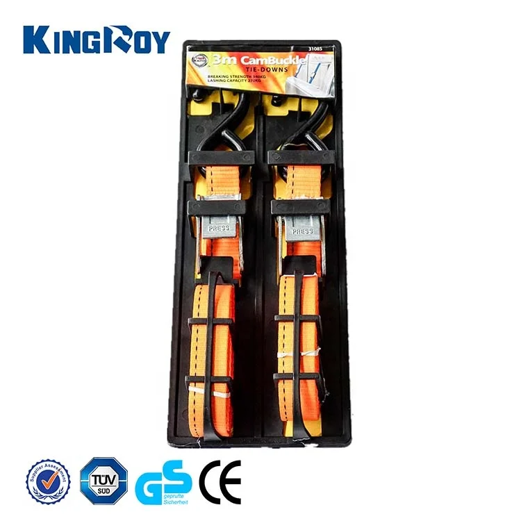 KingRoy, 1 дюйм, разные ремни с завязками, пряжка с логотипом, трещотка, ремешок с завязкой, черный s-образный крючок