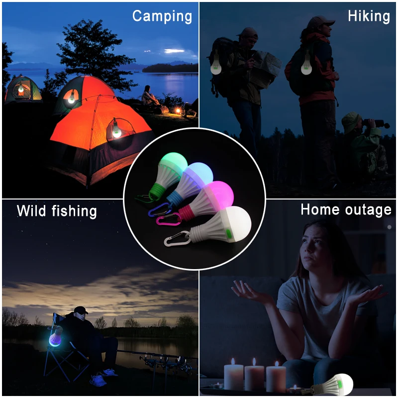 Hot Sell Portable Emergency LED Tent Lamp for Outdoor camping
