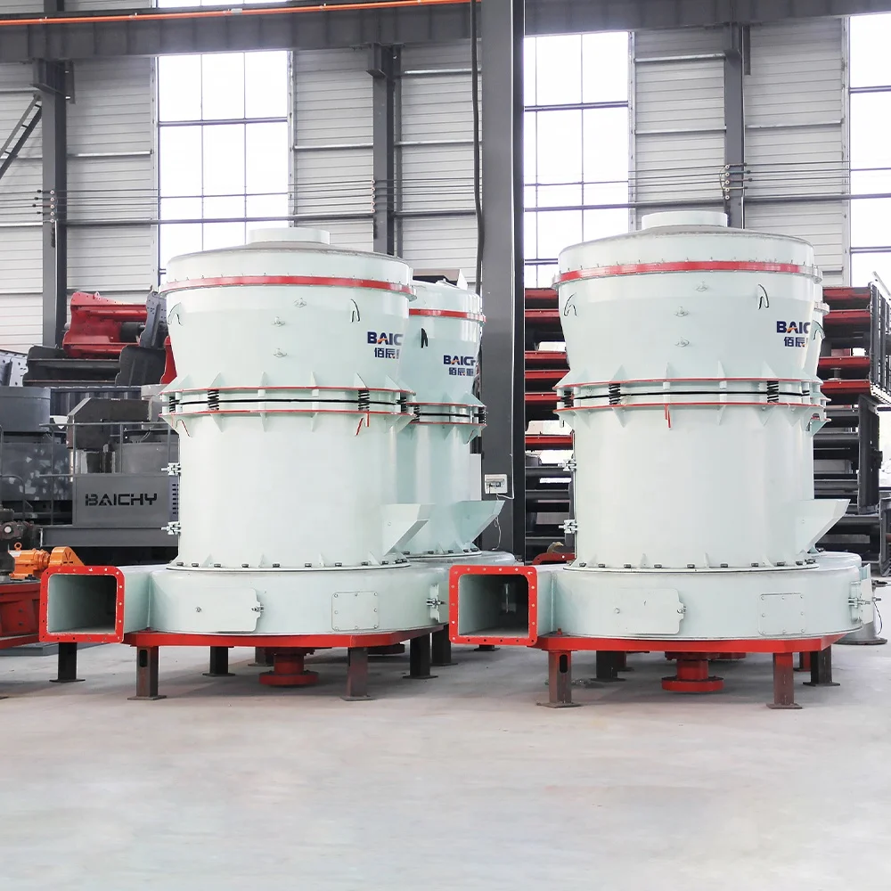 China Factory Roller Grinding Mill Machine Dolomite Gypsum Barite Lime Powder YGM Grinding Mill for Sale