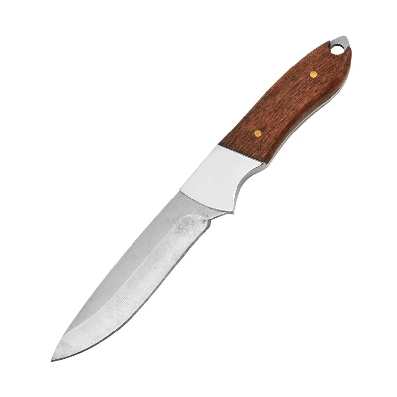 Hot Sale Best Design Professional Wooden Handle Stainless Steel Pocket Folding Knife Tactical Knife For Camping