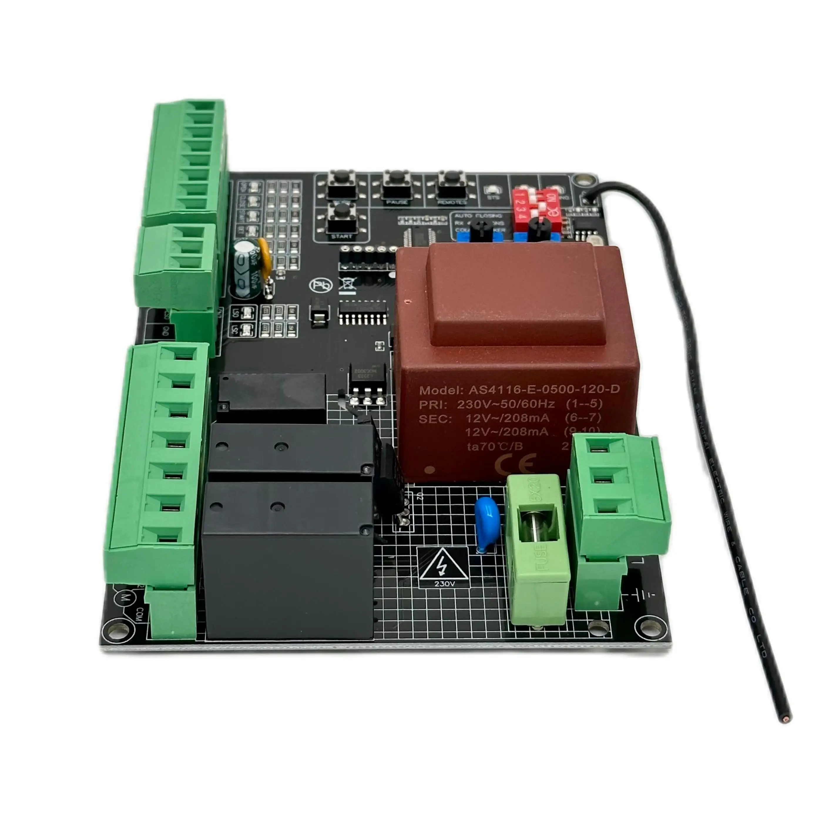 ID106 Traffic Light Control Sliding Gate Motor Control Board Soft Start Control Board For Automatic Gate AC110V 230V