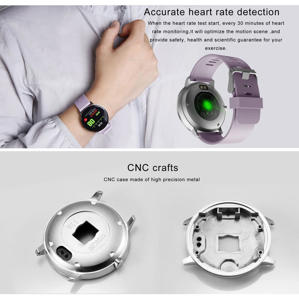 
V11 Smart watch IP67 waterproof Tempered glass Activity Fitness tracker Heart rate monitor BRIM Men women smartwatch 