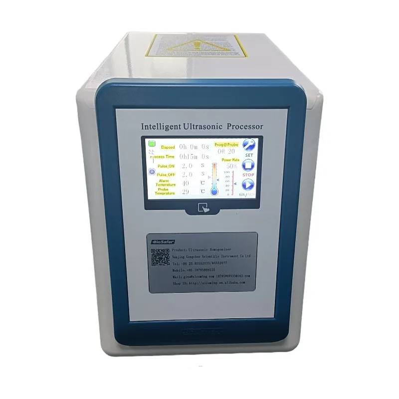 Лизис sonication разрушения клеток ультразвуковой гомогенизатор дисперсных бактериальных элемент устройства подрыва