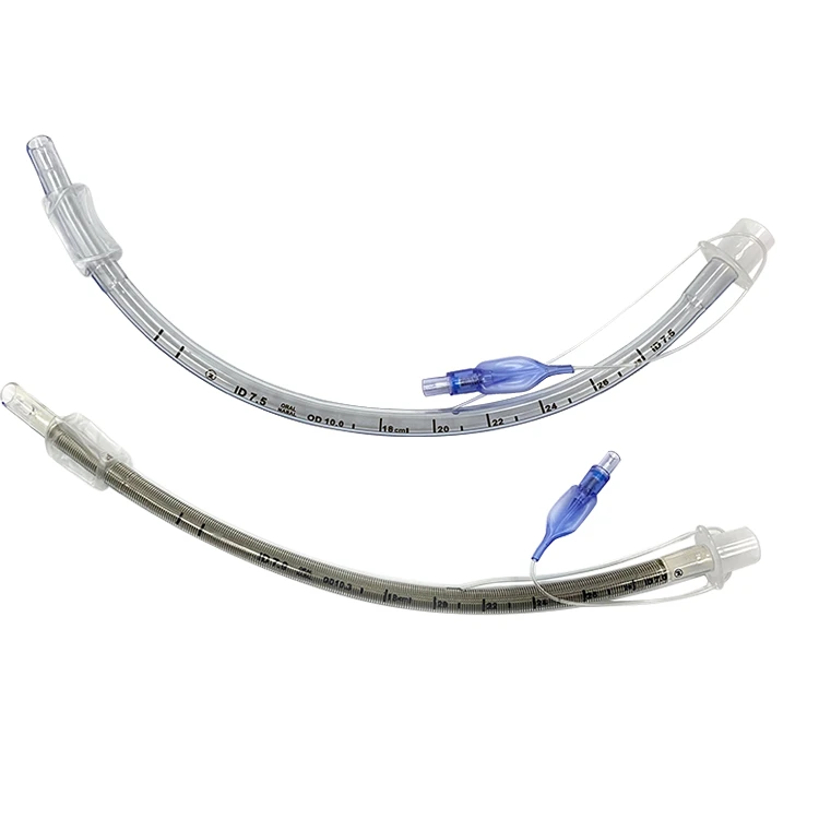 Disposable Oral Nasal Low Price Pressure Endotracheal tube with cuff without cuff