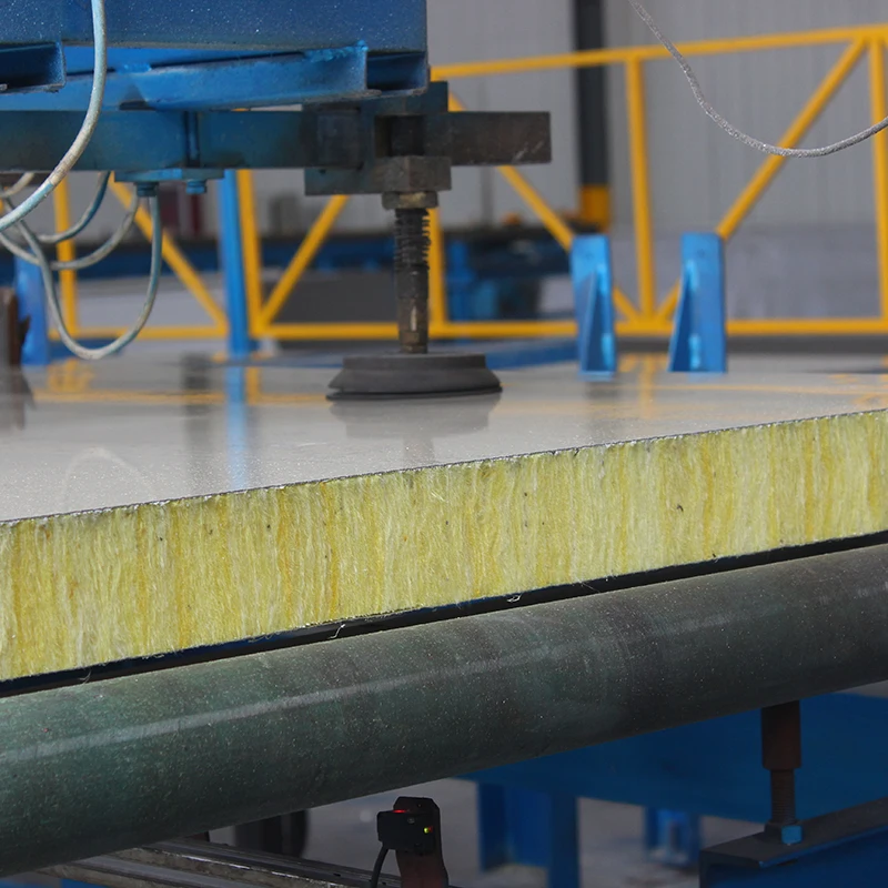 Hot sell product glass wool sandwich wall panels good quality ISO certificated factory produced wall panels