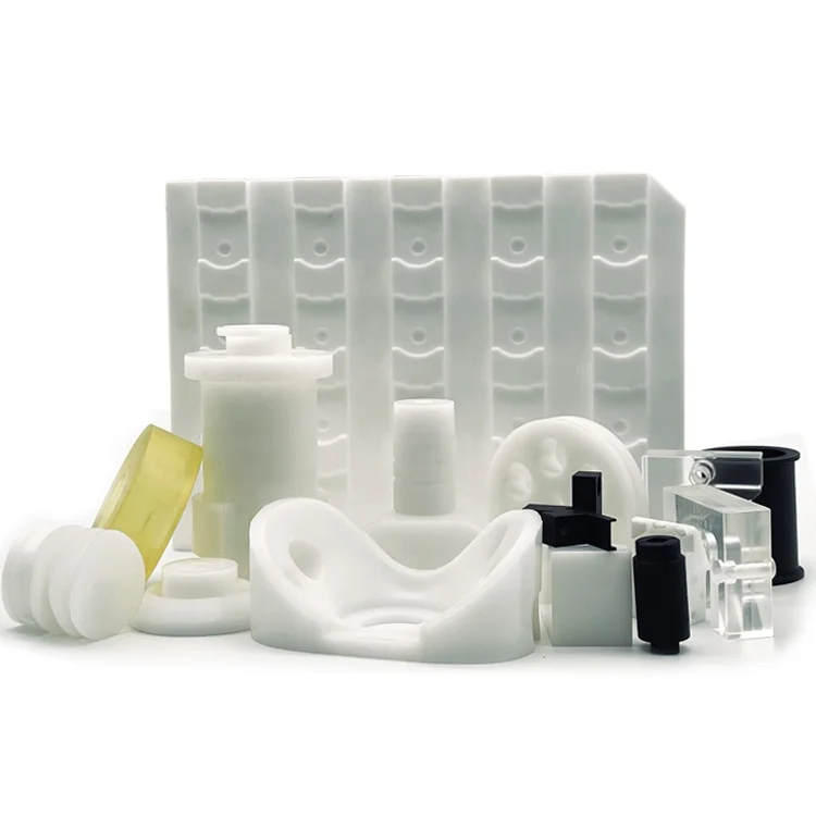 Supply Clear Acrylic Parts CNC Machining Products Plastic CNC Milled Machined Parts