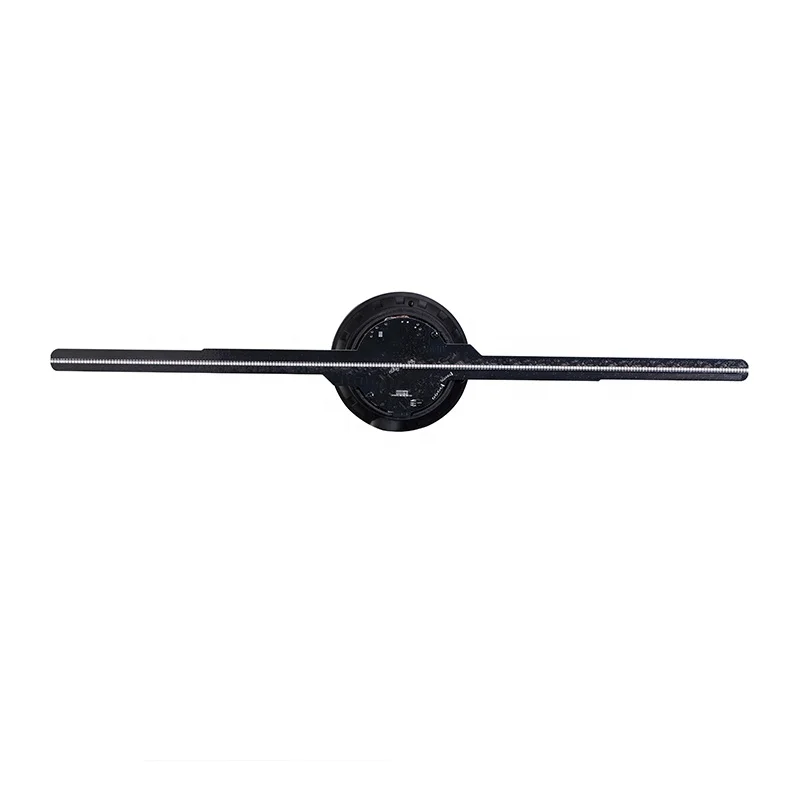2blades WIFI hologram fan high resolution 3D holographic display projector with Cloud remote control