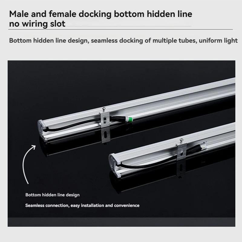 LED Factories DMX Outdoor  Addressable RGB LED Tube Light Washer Light facade lighting outdoor building