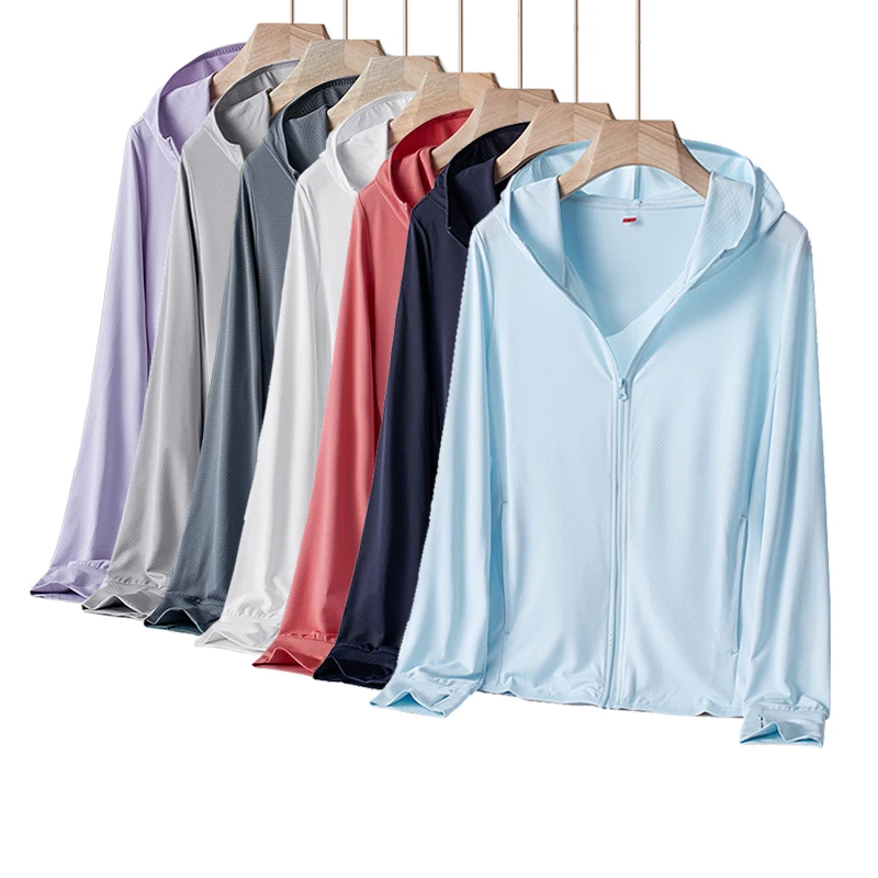 Мужская и женская повседневная одежда для защиты от солнца для йоги, Спортивная Солнцезащитная одежда для улицы, дышащая Солнцезащитная куртка для альпинизма