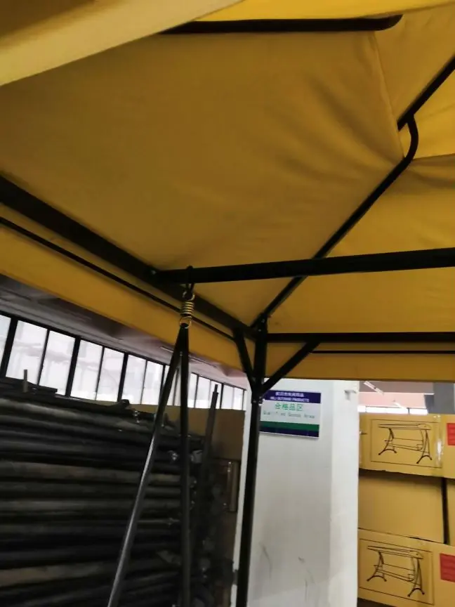 Luxury Standing Swing Gazebo Chair and Bed with Mosquito Net for Outdoor Garden Use