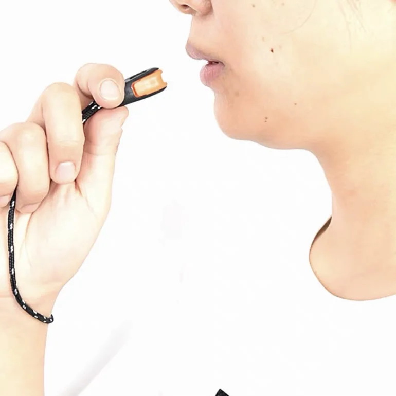 SOS Survival marine boating Whistle Emergency Rescue Whistles with Lanyard for Hiking Boating