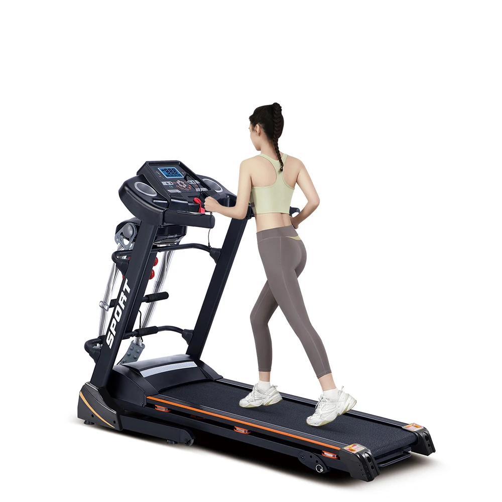 Lijiujia Manufactures Gym Run Machine Folding Bodybuilding Home Use Motorized Treadmills