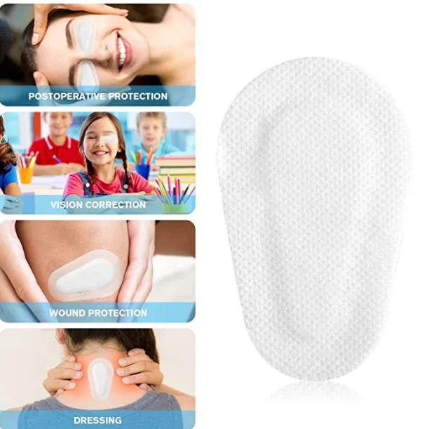 Non-woven Eye Patch Sterile First Aid Adhesive Eye Shield