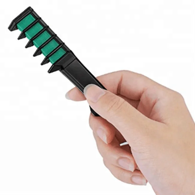 Волшебная Расческа для украшения цвета волос, не вредная моющаяся Временная расческа для волос в новом стиле