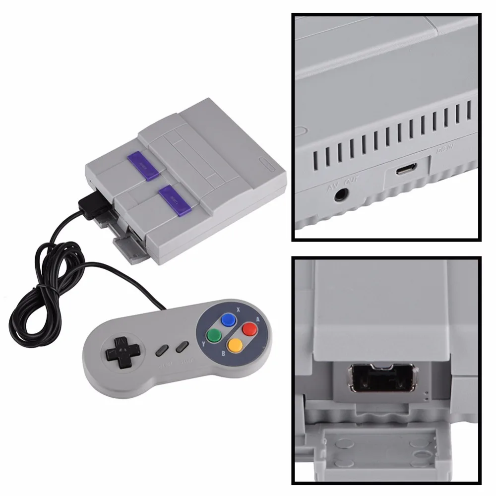 
Super Mini 16 BIT Built-in 94 Games Console System with Gamepad for SNES Nintendo Game Games Consoles 