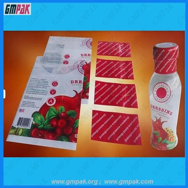 Colored plastic wrap, heat shrink tube, heat shrink sleeve