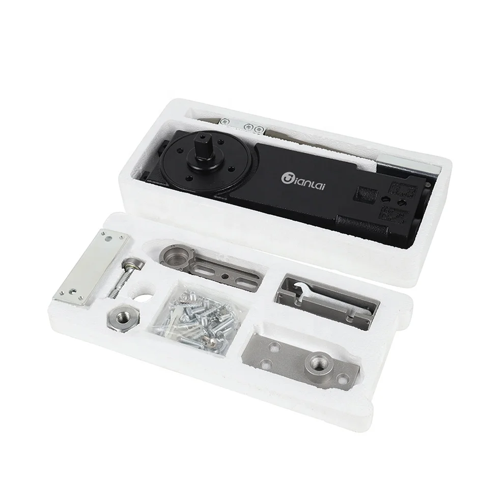 Hot Sale Heavy Duty Hydraulic Floor Spring Floor Hinge Transom Overhead Door Closer for Aluminum Frame Doors