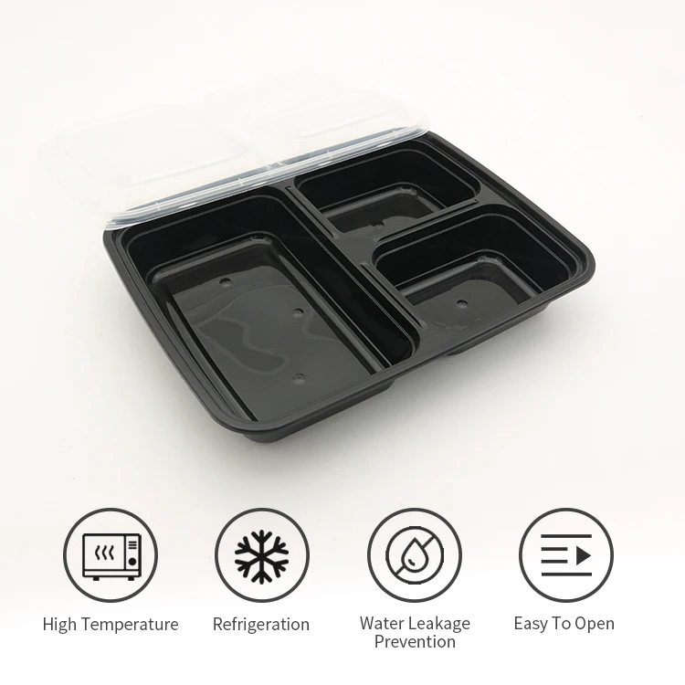 DJ оптовая продажа от производителя одноразовые микроволновые безопасные конкурентоспособная цена контейнер для хранения пластиковая коробка