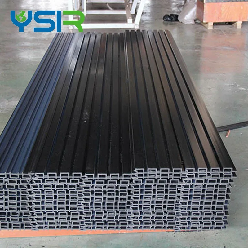 China Yansen waterproof UV resistant exterior wall decoration fluted co-extrusion WPC outdoor wall panel