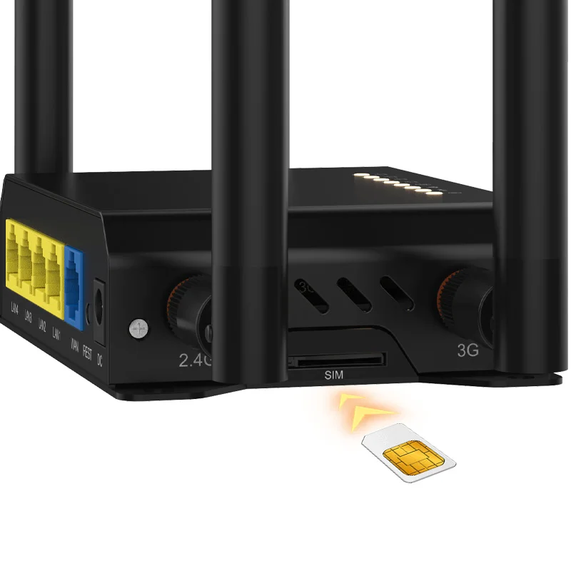 ZBT Hot Sale WE826 openWRT 4G LTE Wifi Router With SIM Card Slot