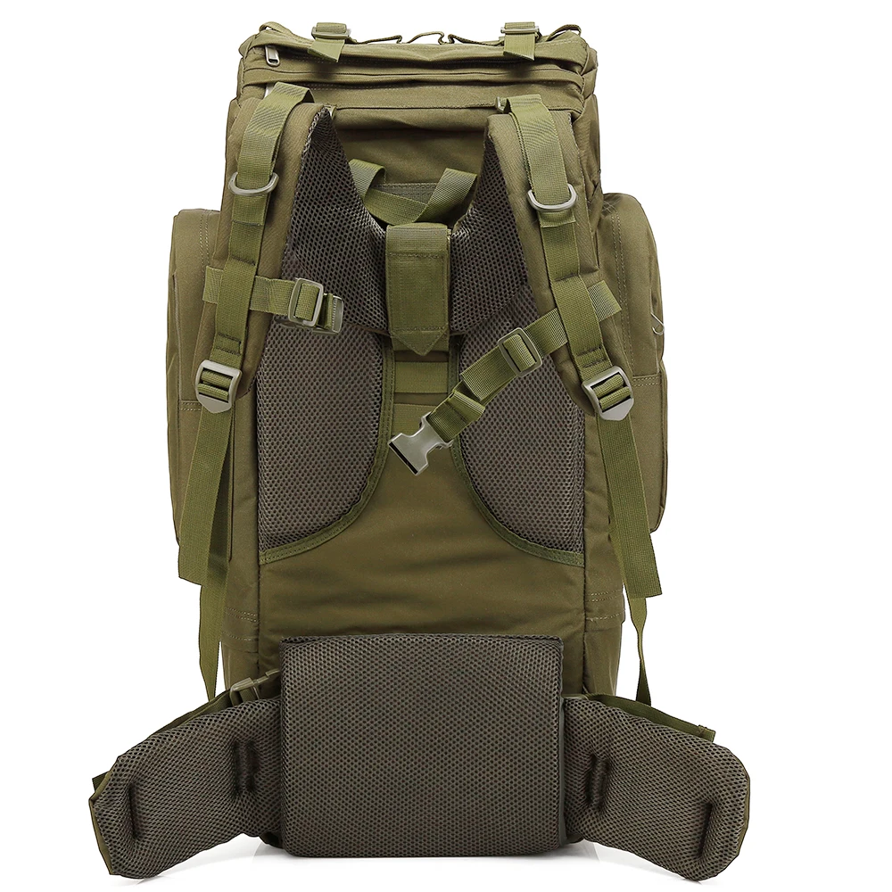 LUPU hot sell bagpack 65L Outdoor Camping Hunting Hiking Survival Range One Shoulder Sling Range Tactical Backpack