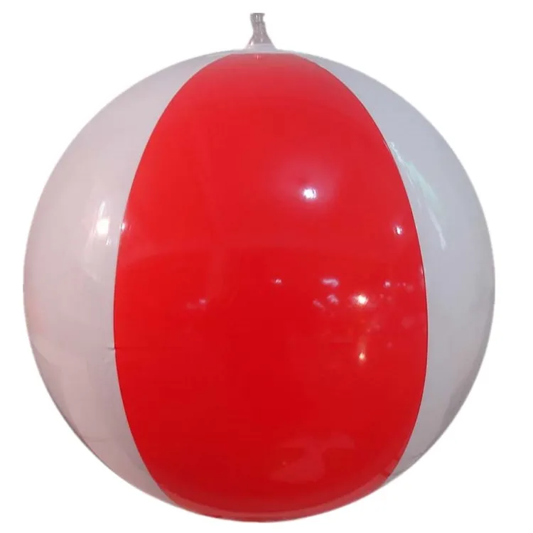 Товары высокого спроса, пластиковый Красочный Блестящий надувной пляжный шар с картонной печатью, водные игрушки, надувной пляжный мяч из ПВХ, игрушка