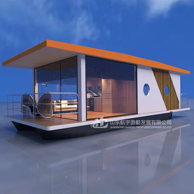 Accommodation  boathouse  pontoon