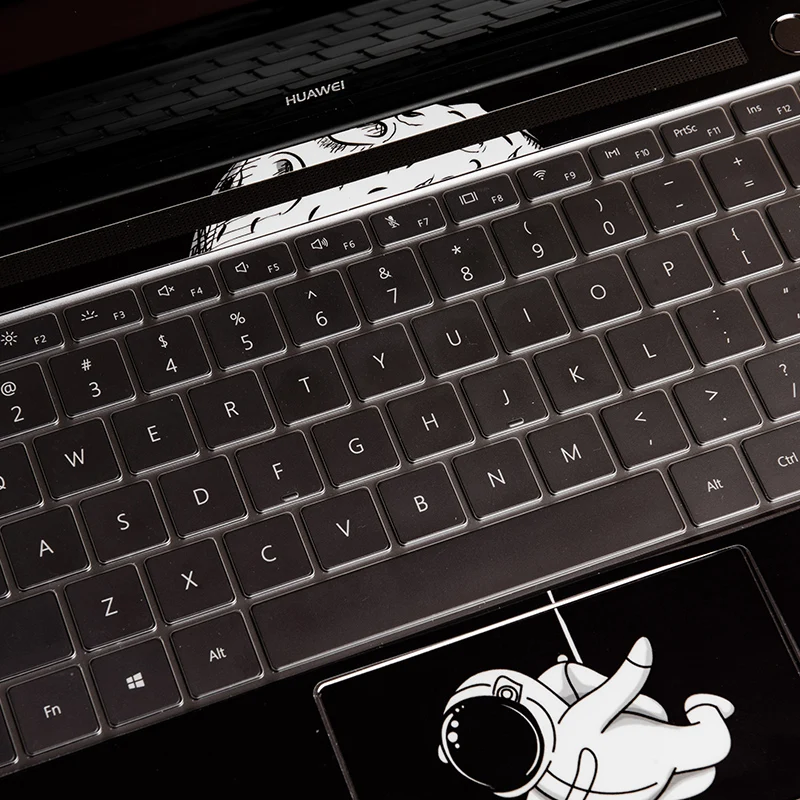 Прозрачный чехол из мягкого тпу клавиатура кожного покрова для MATEBOOK D 15 дюймовый ноутбук клавиатура защитная пленка