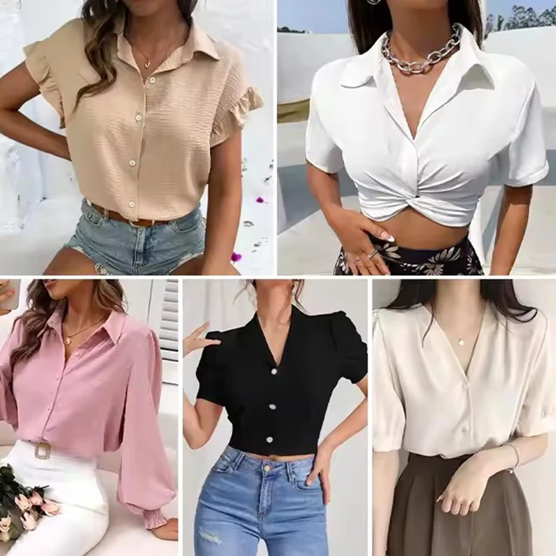 Wholesale Supplier Brand New Tops Mix Ropa Mujer Assorted Dress Bulk Bales Women Clothes Stock Clothing