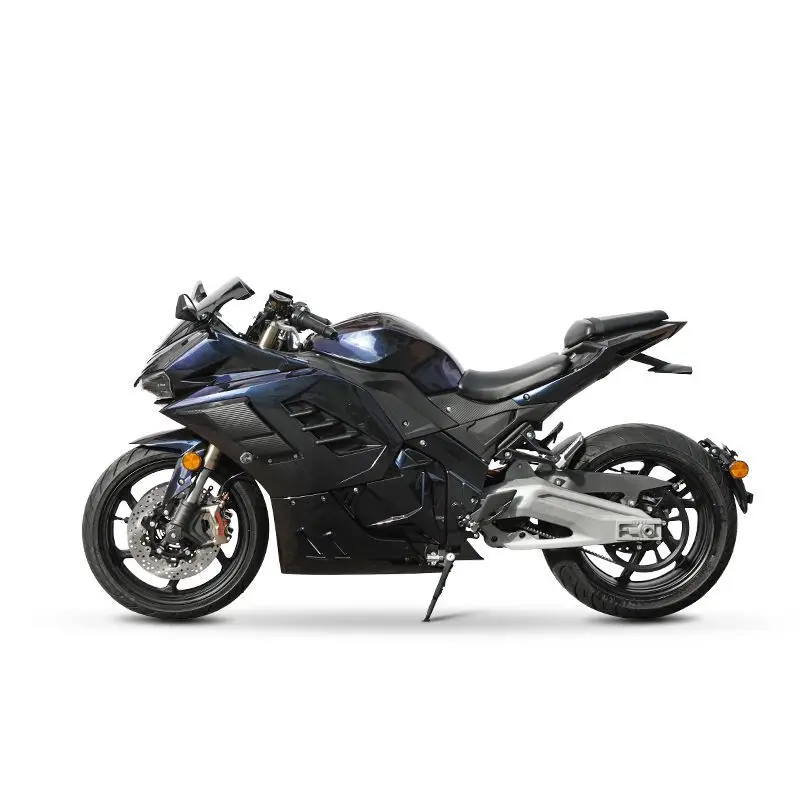 Top Newest Water Cooled Controller Central 15KW Belt Motor Electric Motorcycles With 170km/h